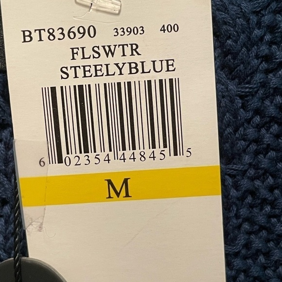 Cupio Steely Blue Fit & Flare Fall Sweater - Picture 6 of 10